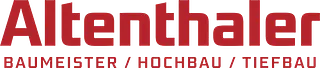 Logo: Altenthaler Bau GmbH - Baumeister / Hochbau / Tiefbau